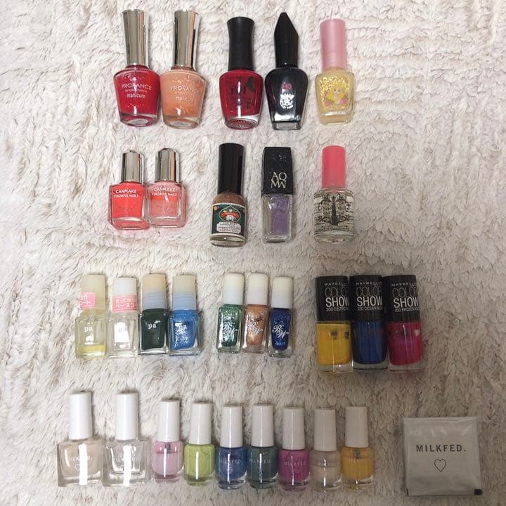 pa ネイルカラー 等セット