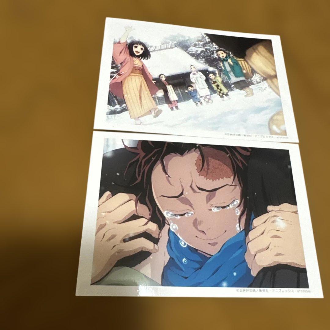 鬼滅の刃 ufotable ED 場面写 ブロマイド くじ 無限列車 竈門家 - メルカリ