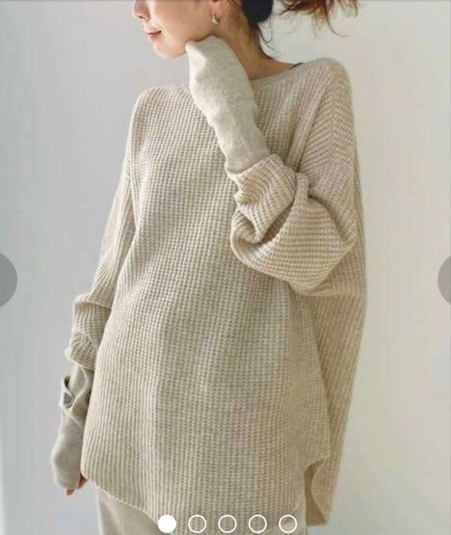 L'Appartement アパルトモン　サーマルニットTHERMAL KNIT