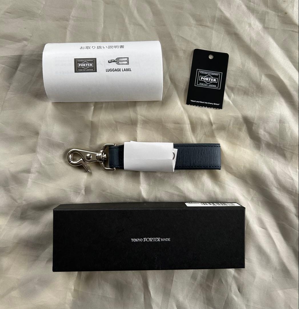 ポーターカレント キーホルダー 052-02217 ネイビー