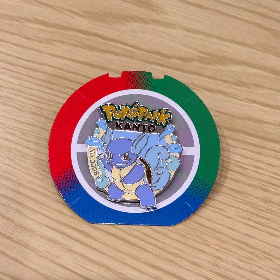 ポケパーク カントー カメール ピンバッジ No.0008 - メルカリ