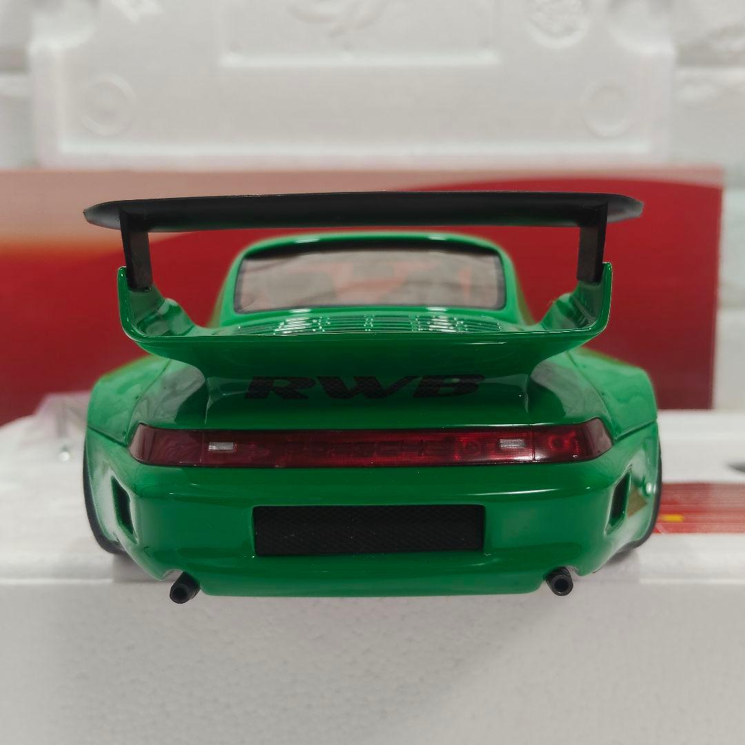 特価】京商 RWB ポルシェ 993 1/18 2000台限定 グリーン - メルカリ