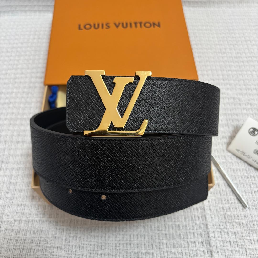 【ルイヴィトン】LVロゴベルト ブラック