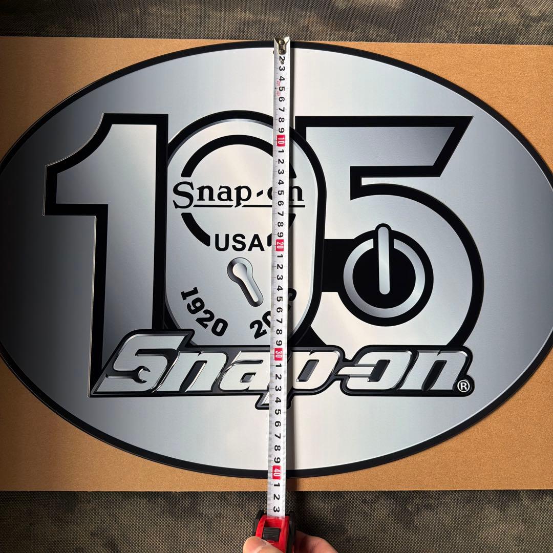 snap-on スナップオン 105周年記念 サイン プレート 2種セット - メルカリ
