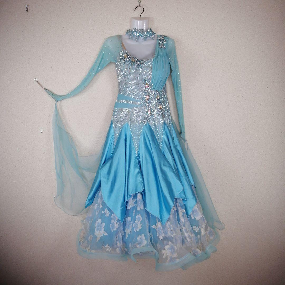 社交ダンス衣装 ダンス衣装 ドレス ラテン スタンダード 5993