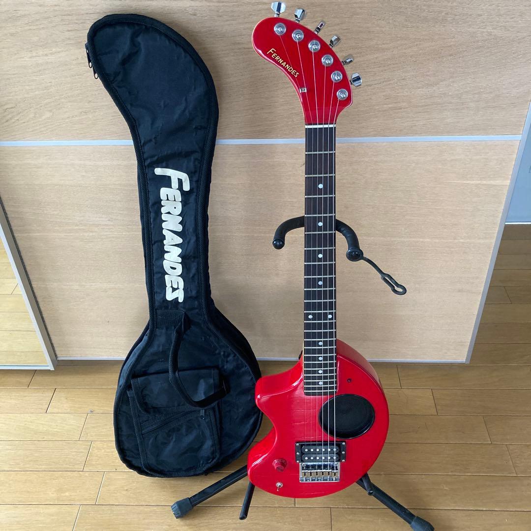 FERNANDES ZO-3 レフティ レッド 美品 ケース付き フェルナンデス(FERNANDES)|FERNANDES ZO-3|【ハードオフ公式通販
