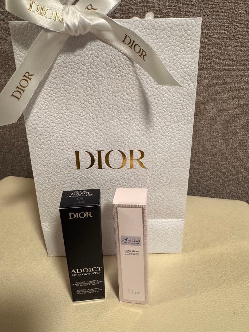Diorリップグロウバター105ライチグロス オードゥパルファンミニミスセット