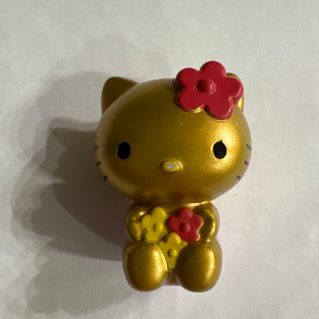 キティ ゴールド ミニフィギュア ハローキティ サンリオ