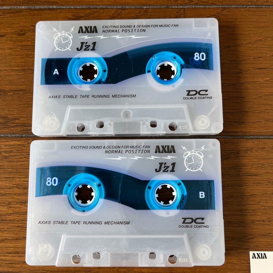 レトロ 中古 AXIAカセットテープ j'z1 2本 - メルカリ