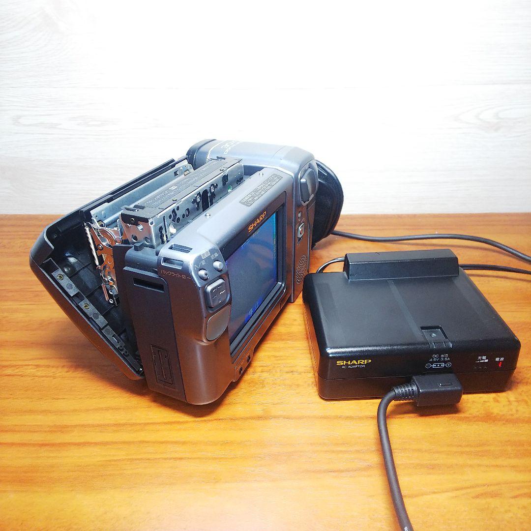 SHARP Hi8 ビデオカメラ VL-HL55 液晶ビューカム - メルカリ