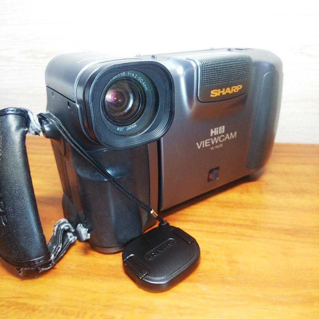 SHARP Hi8 ビデオカメラ VL-HL55 液晶ビューカム - メルカリ