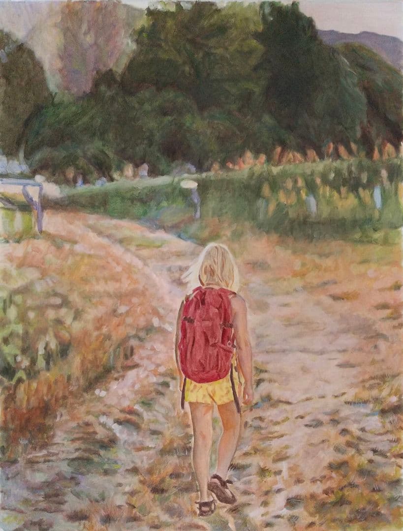 風景画#5 油彩画 15号 P15 油絵 楽天市場】絵画 風景画 油絵 肉筆油彩画 地中海への道 王群作 風水