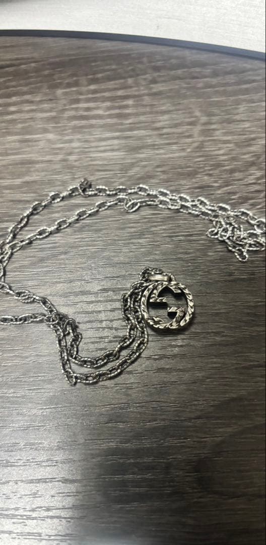 シルバーGUCCIネックレス 値下げ〇