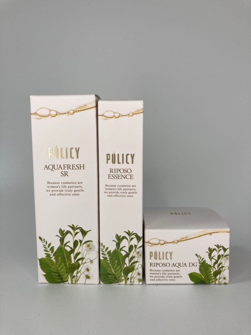 ポリシー　アクアフレッシュSR×1 リポソーエッセンス×1リポソーアクアDG×1