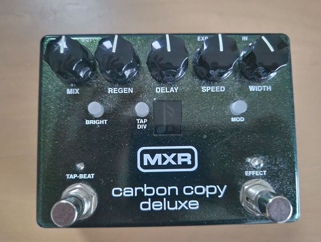 ギター MXR carbon copy deluxe