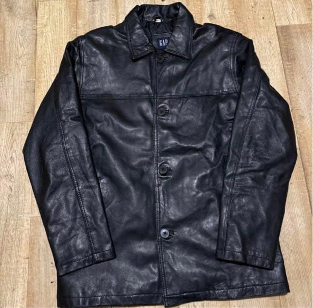 カーコート　フェイクレザー　GAP OLD GAP 野村訓市