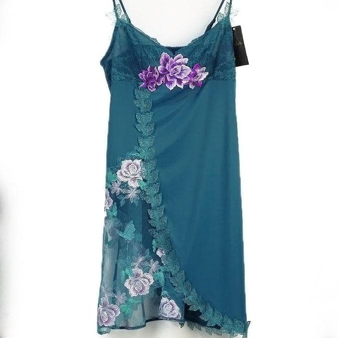 ◆ワコール◆サルート 83グループ スリップ◆L-85◆STJ283◆グリーン◆