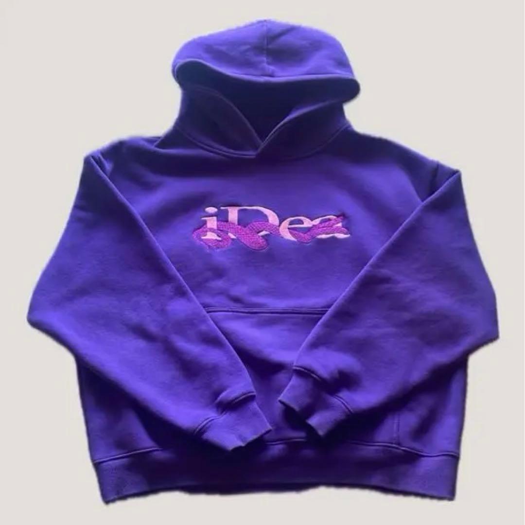 IDEASWAM パーカー 紫 イデアスワム 美品 ideaswam - メルカリ