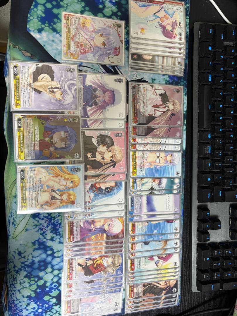 ヴァイスシュヴァルツ　key 扉電源デッキ WS】門電源4色Key｜蒼流