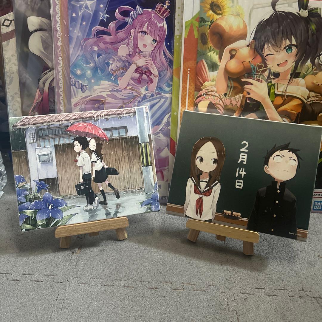 からかい上手の高木さん　キャンバスボード　2種