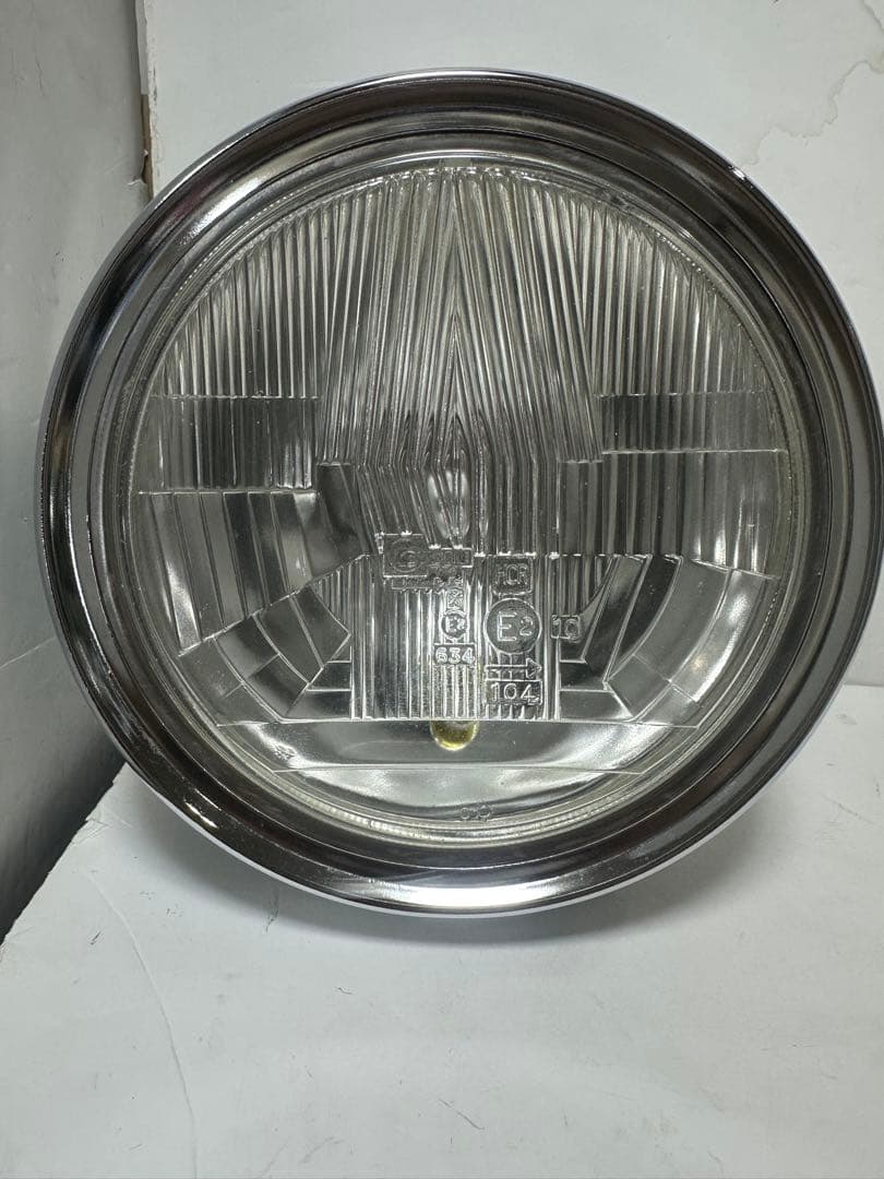 本物/当時物シビエ凹みオスカーヘッドライト/CIBIEへこみマーシャル