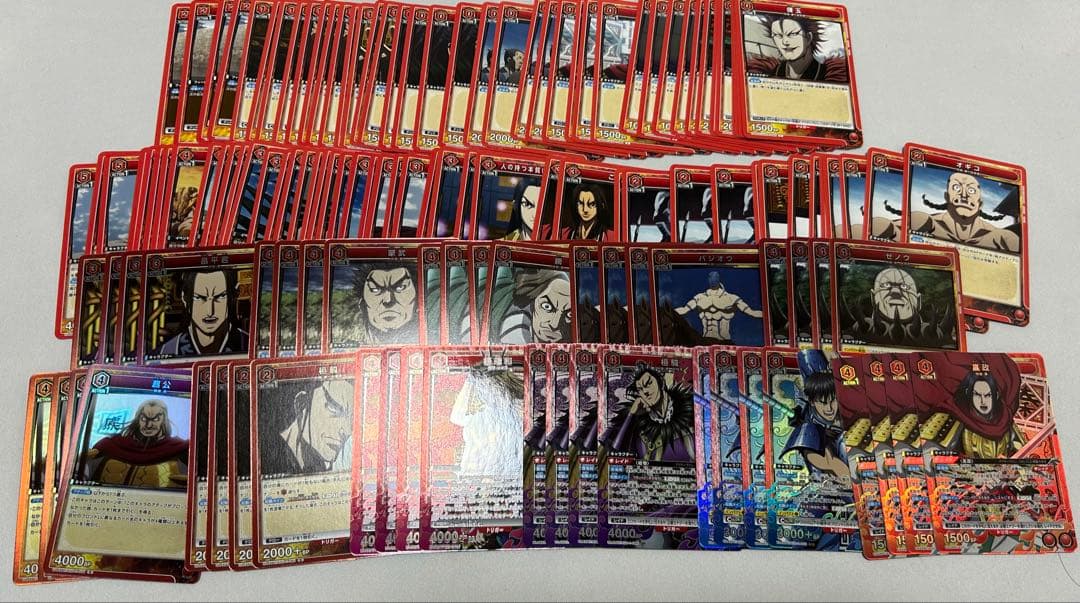 ユニオンアリーナ キングダム 赤 SR以下各種4枚セット 4コン