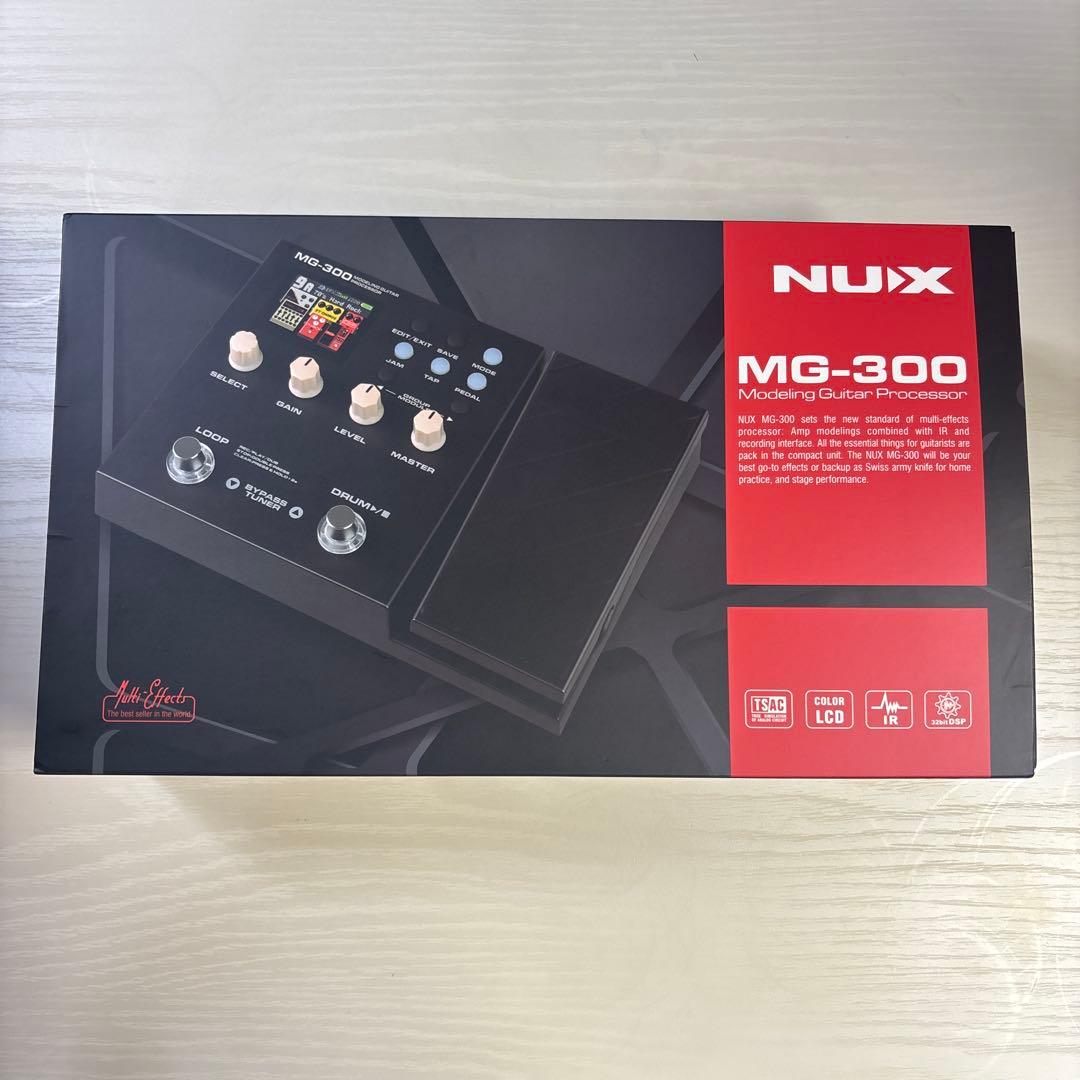 ⚫︎NUX MG-300 ギターマルチエフェクター Amazon.co.jp: NUX MG-300 マルチエフェクター 国内正規輸入品 : 楽器