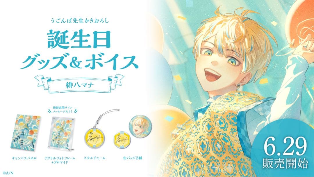 緋八マナ2023誕生日フルセット