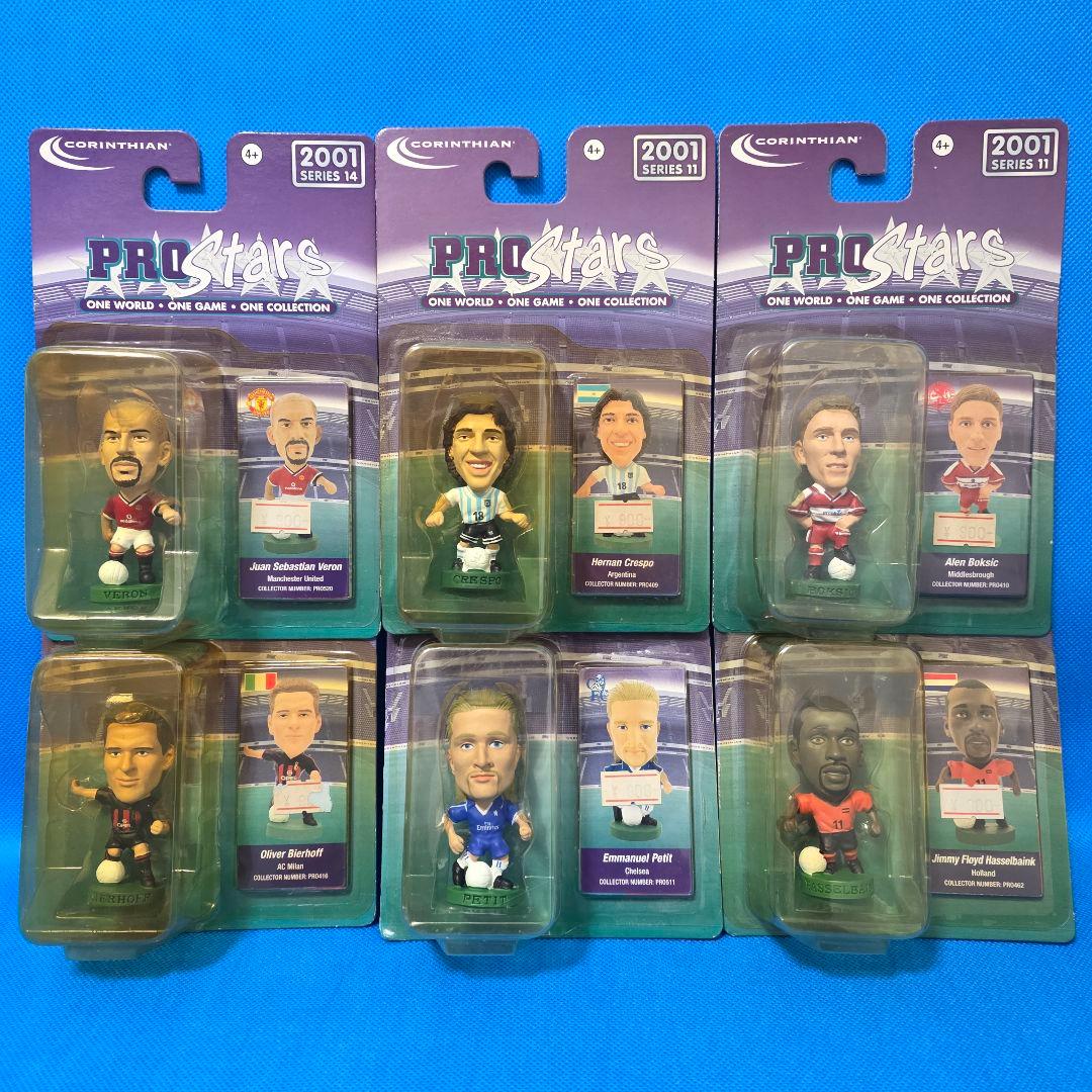 Corinthian Pro Stars サッカー選手フィギュア 6セット - メルカリ