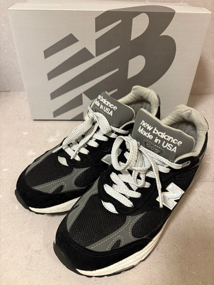 靴 New Balance 993 black 26cm