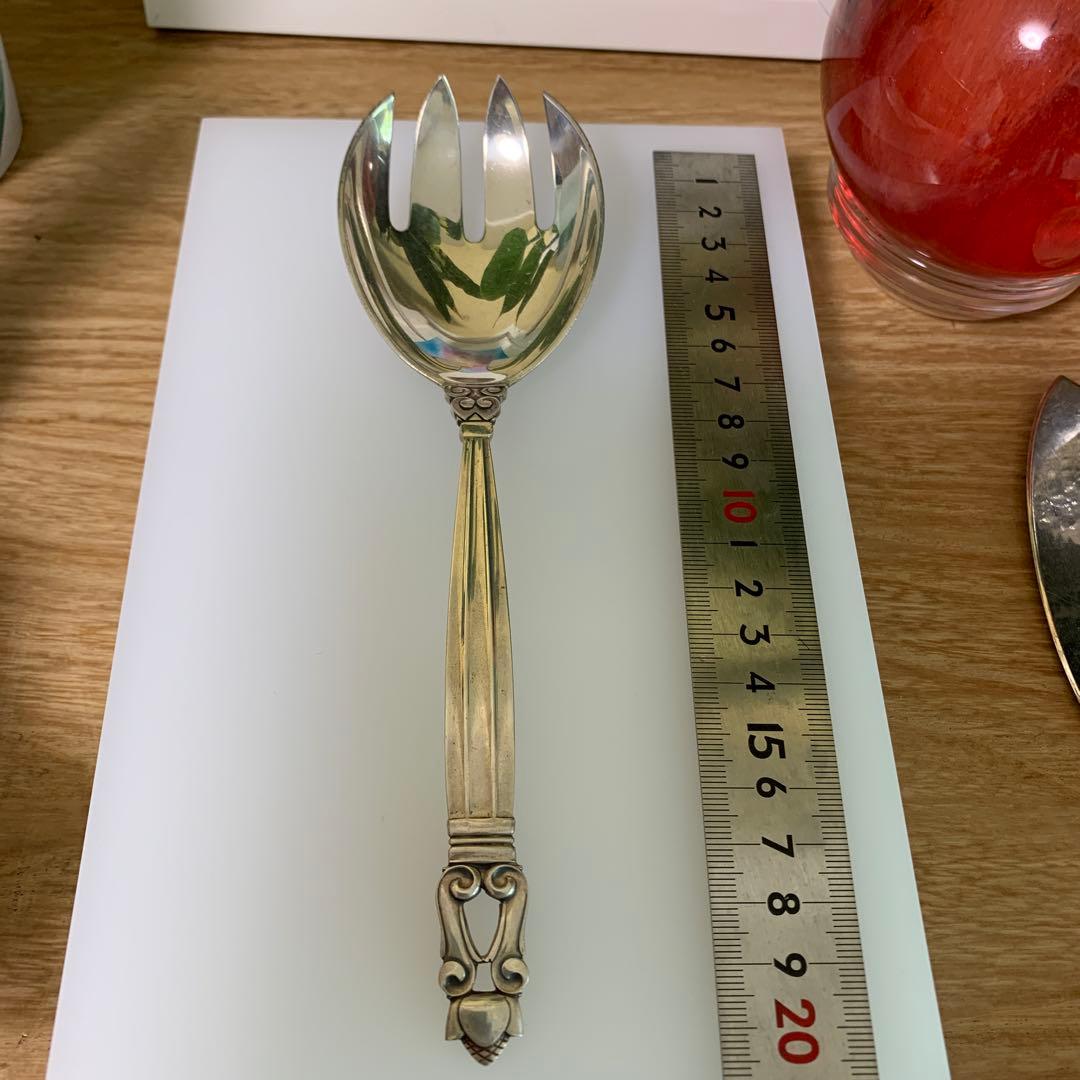 ひすいさん専用 ジョージ・ジェンセン　サラダスプーン