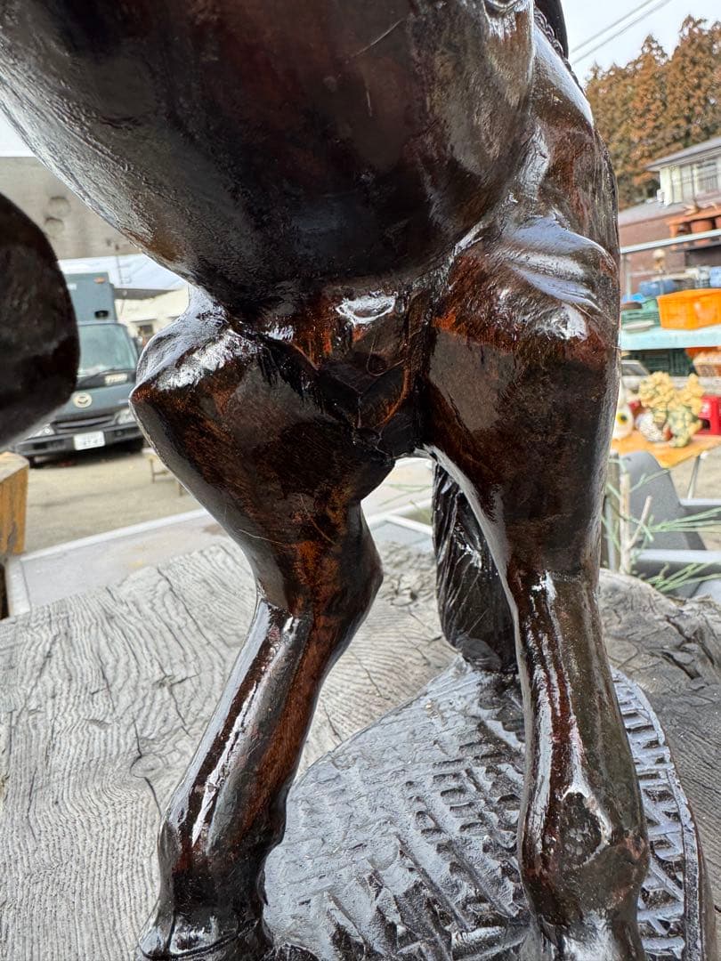 ドンキ・ホーテー 木像 - メルカリ