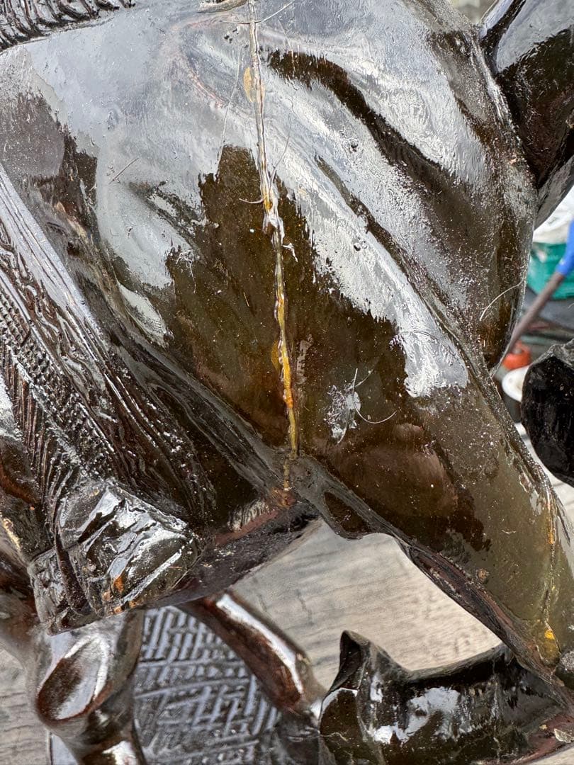 ドンキ・ホーテー 木像 - メルカリ