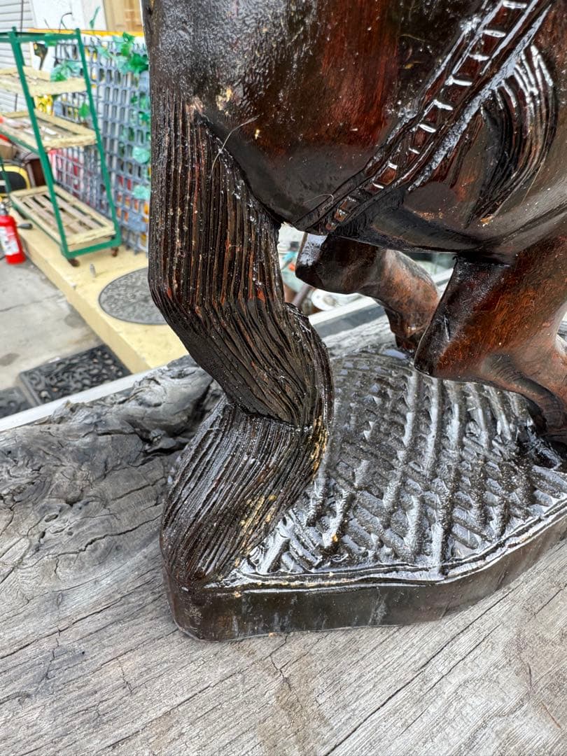 ドンキ・ホーテー 木像 - メルカリ