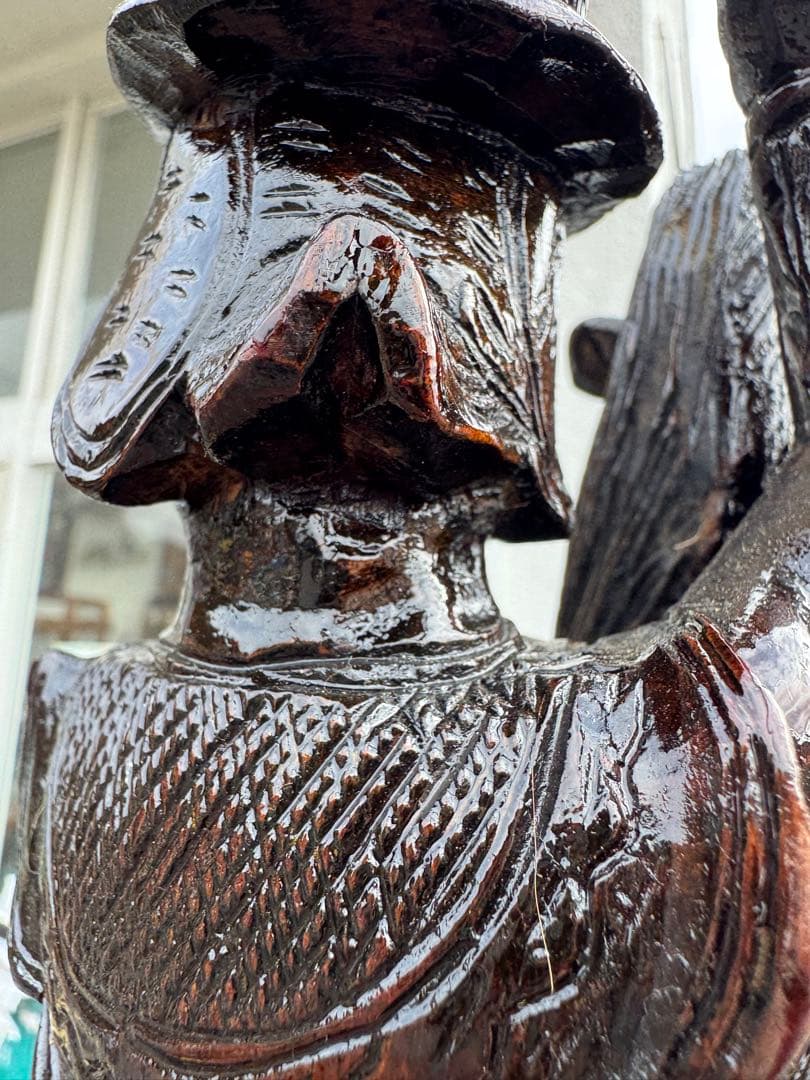 ドンキ・ホーテー 木像 - メルカリ