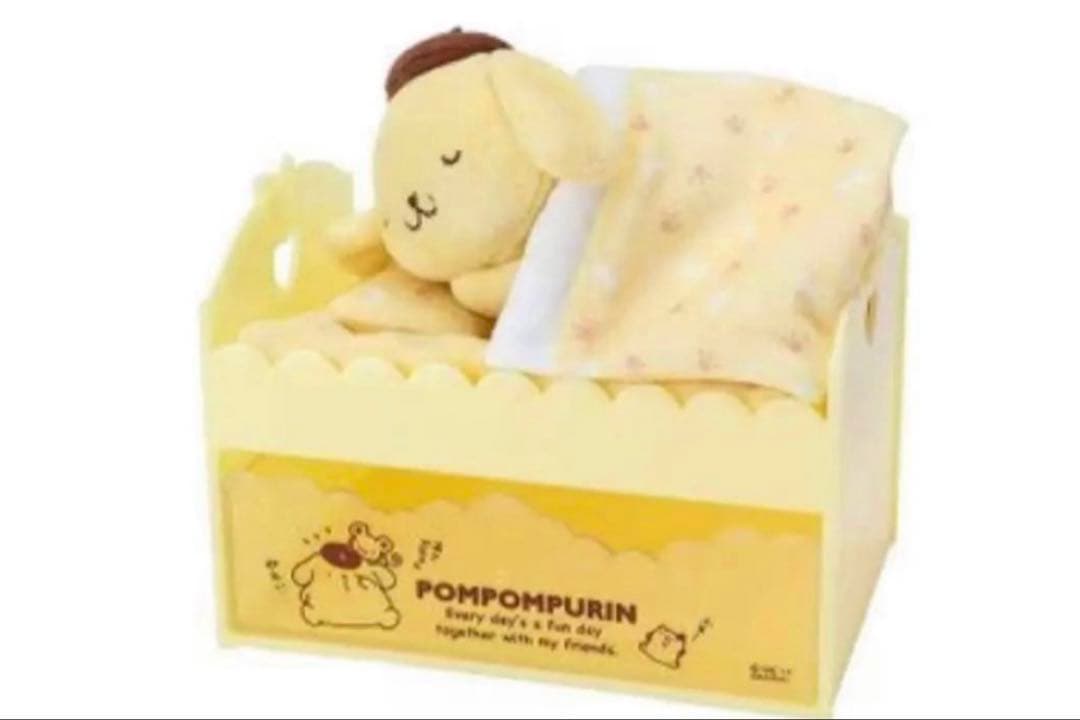 ポムポムプリン　激レア　マスコット　小物入れ　チェスト　キャラクター賞１位