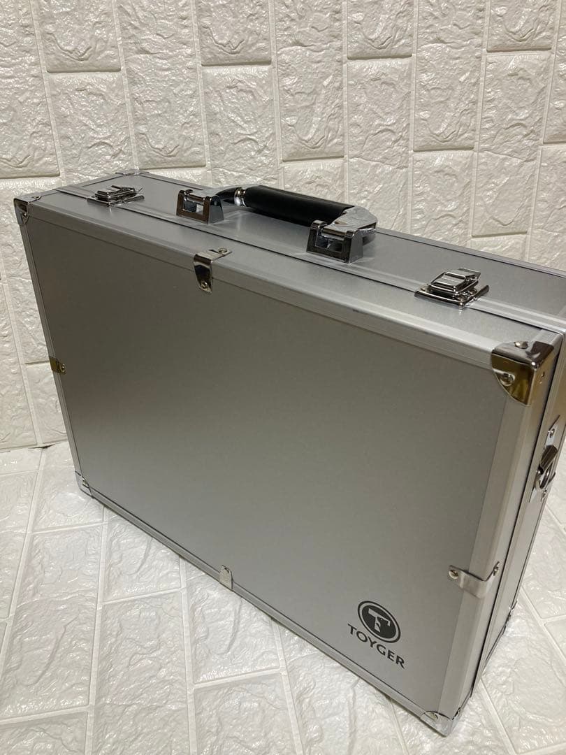 TOYGER CEO Storage アルミ製 アタッシュ ケース (シルバー) CEO Storage 〜カード整理収納に革命を起こす、5000枚以上収納可能な