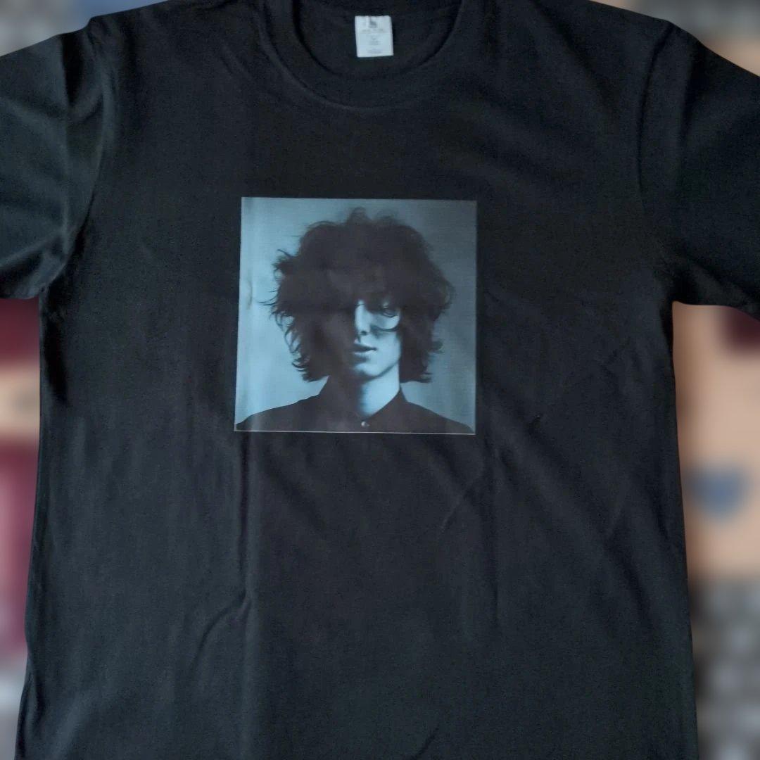 藤井風 黒 プリントTシャツ Lサイズ - メルカリ