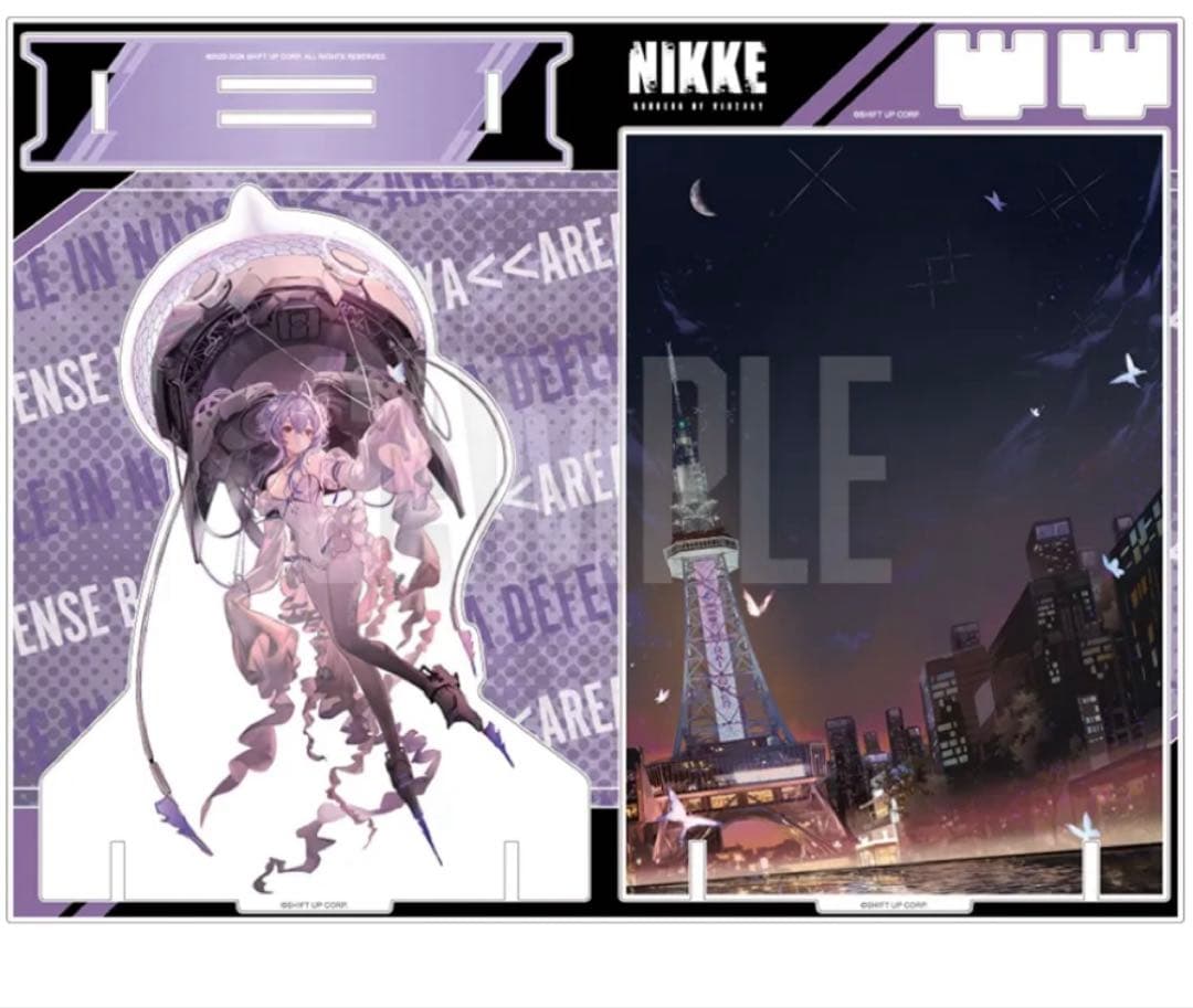 NIKKE エリア防衛戦 3rd 名古屋 リバーレリオ ジオラマアクリル 新品