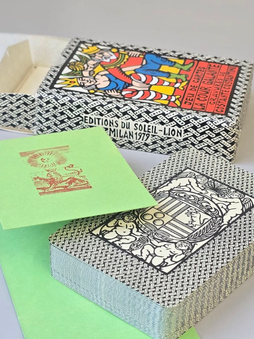 ☆激レア•70Sレトロ☆【エッチでコミカルなイタリア製 王宮トランプ