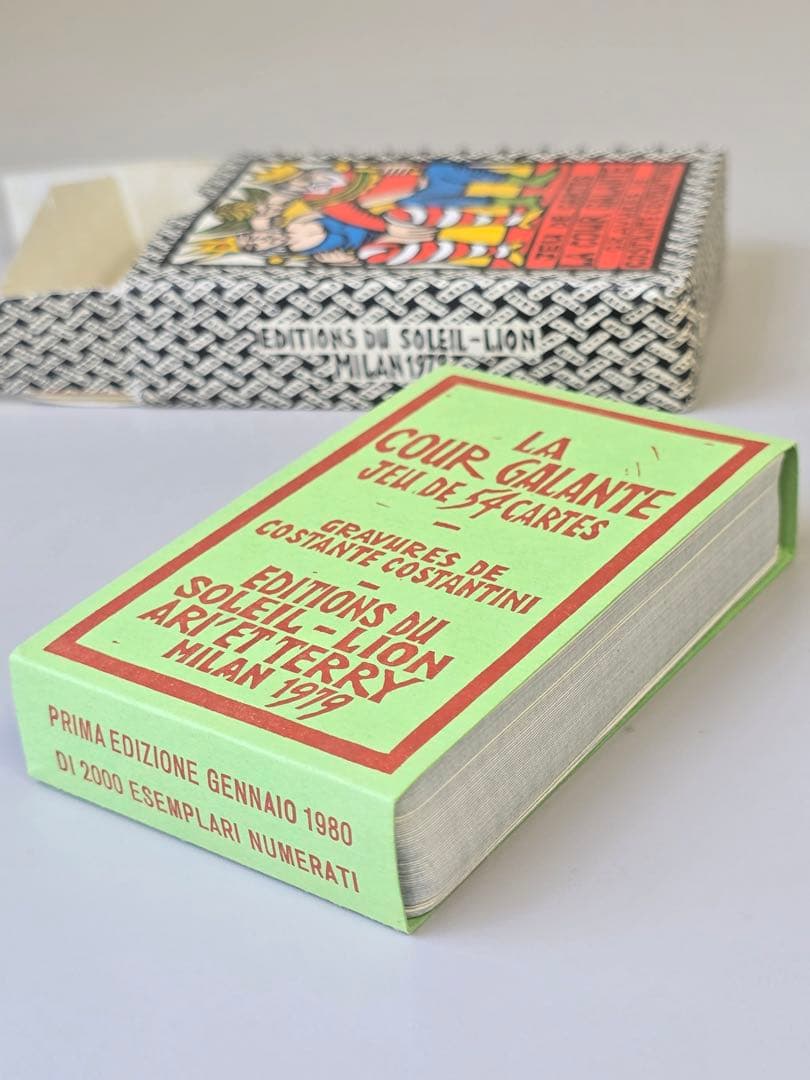 ☆激レア•70Sレトロ☆【エッチでコミカルなイタリア製 王宮トランプ