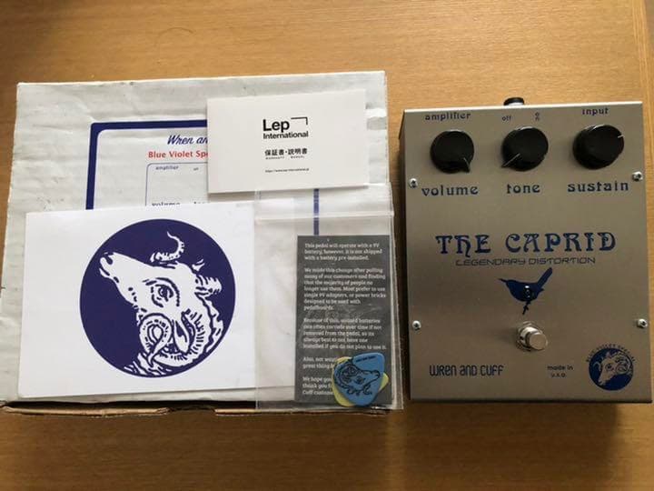 ギター wren and cuff THE CAPRID Blue Violet