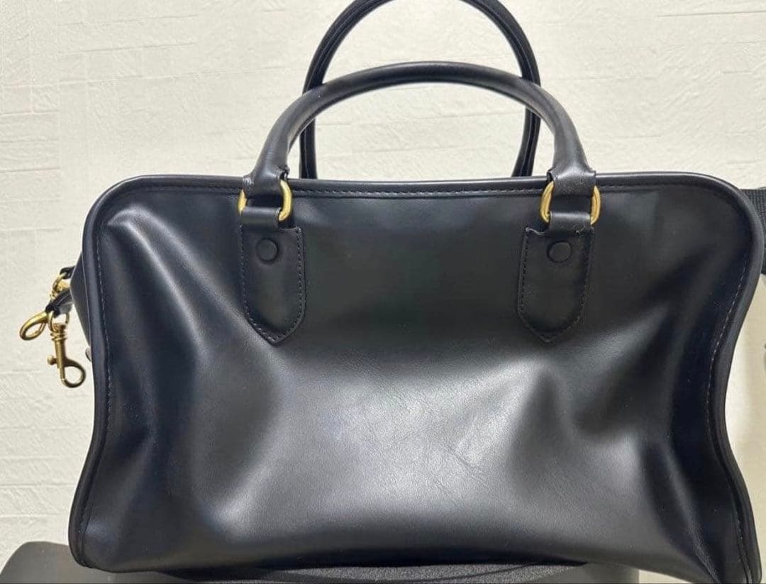 希少限定品2018aw APC ボストンバック ボウリングバッグ トート レザー