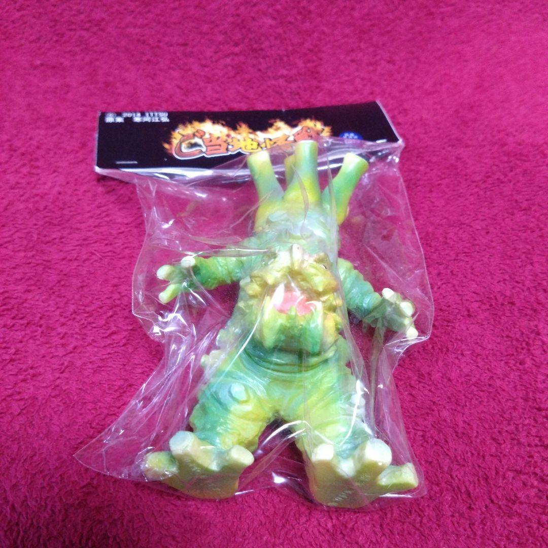 One up ご当地怪獣 わさび怪獣ツーン 緑成型ソフビフィギュア - メルカリ