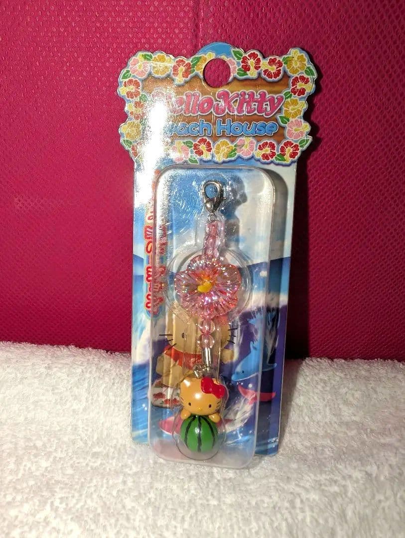 ハローキティ 日焼けキティ 夏休み海バージョン 根付け ご当地キティ