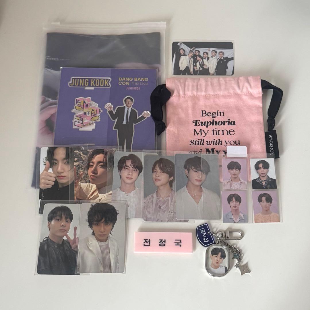 BTS jungkook ジョングク キーホルダー トレカ アクスタ スローガン twast_btsco32