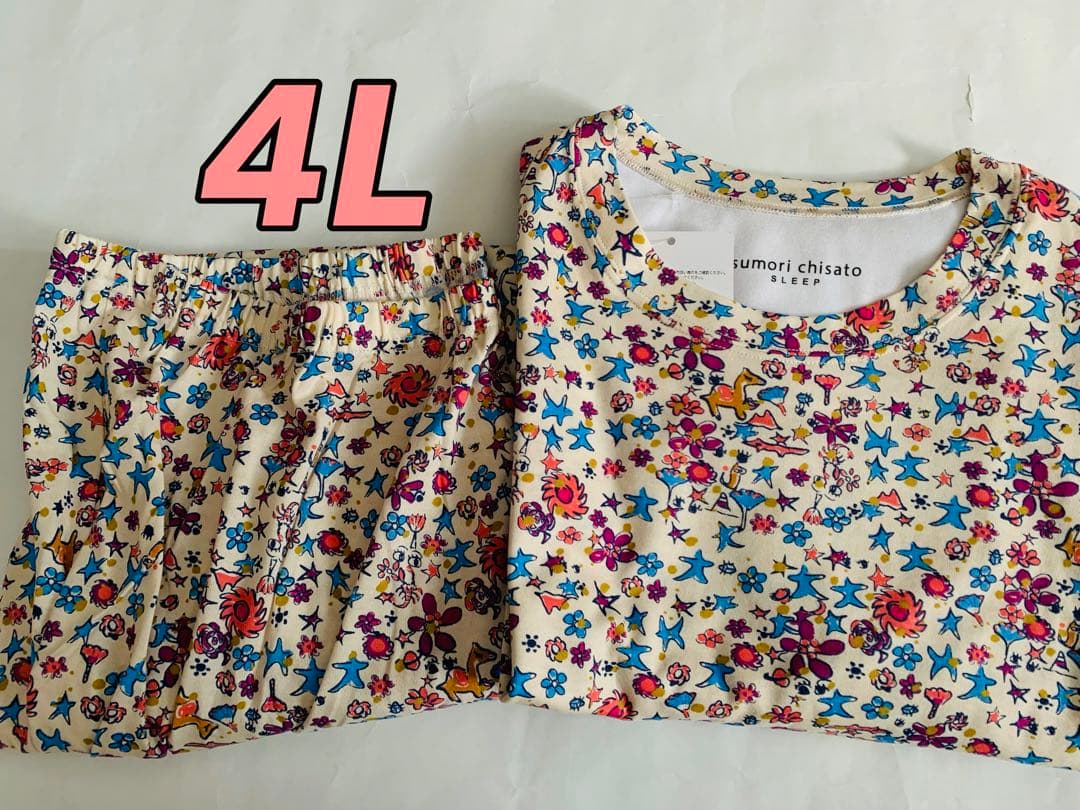 ワコール　ツモリチサト　パジャマ　4Lサイズ　 UDX575 BE