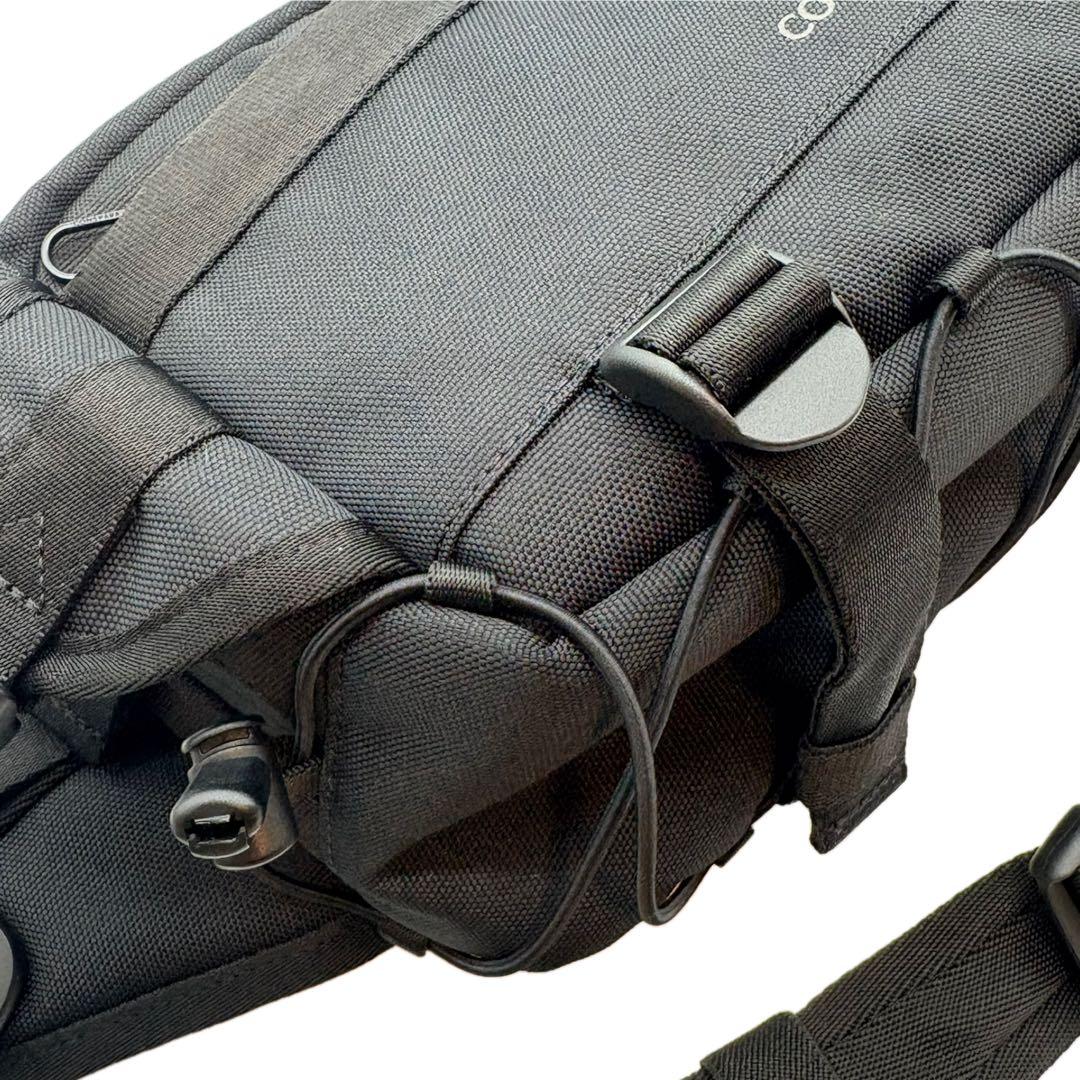 未使用 CONSPARA 最強トラベル 防刃ボディバッグ TSAロック付き 黒