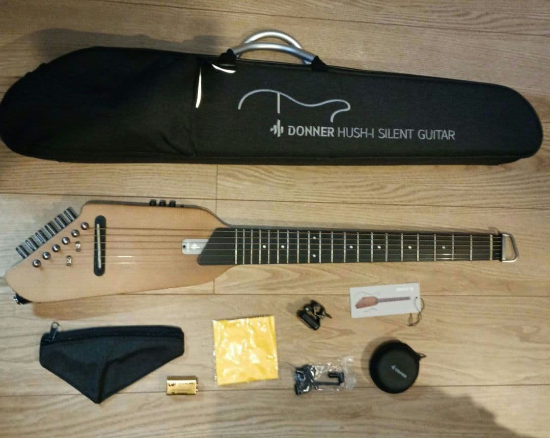 DONNER HUSH-I トラベルギター HUSH-I PRO 複数のサウンドモードヘッドレス トラベルギター Donner