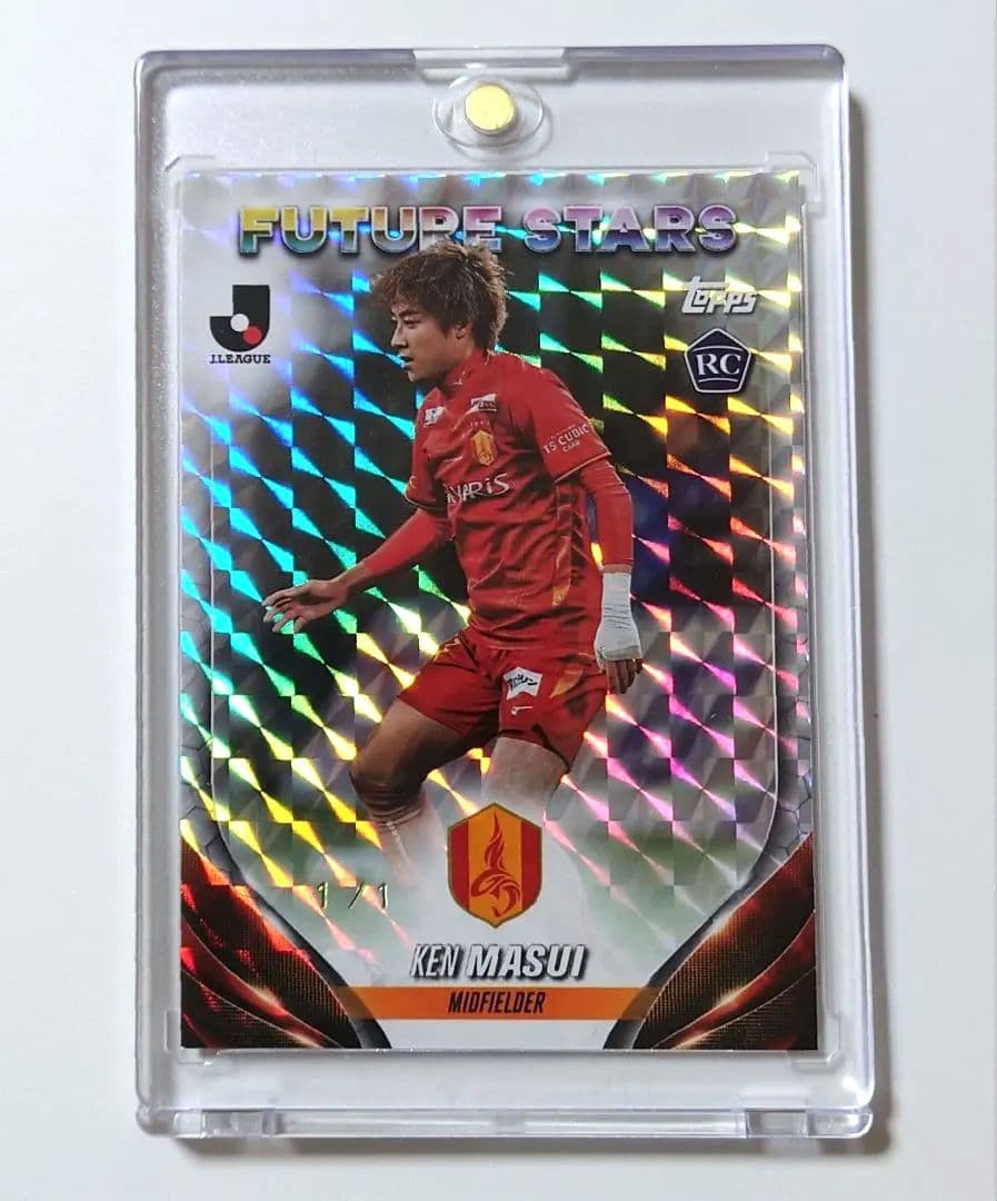 【1of1】TOPPS Jリーグ 名古屋グランパス RC 倍井謙【1/1】
